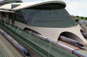 ankara fast railway station park guidance system